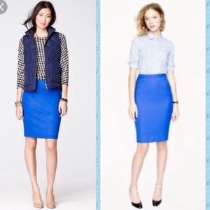Jcrew #2 Pencil Skirt in Double Serge Wool